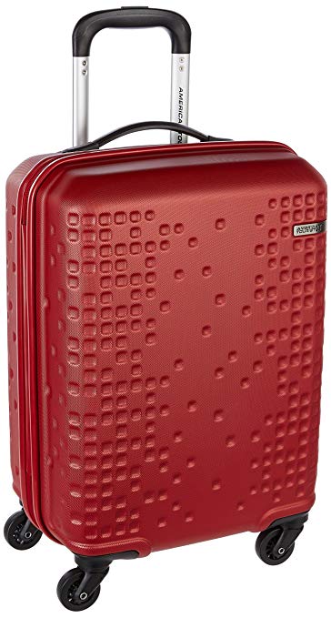 American Tourister Cruze ABS 55 cms Red Hardsided Suitcase